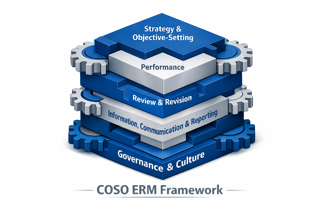 COSO Enterprise Risk Management Framework diagram