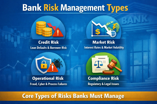 Core Types of Risks Banks Must Manage